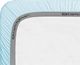 BEDGEAR® Hyper-Linen Performance® Baby Blue Fitted Crib Sheet-2