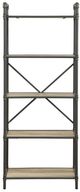 ACME Furniture Itzel Antique Oak/Sandy Gray Bookcase with Five Shelves-1