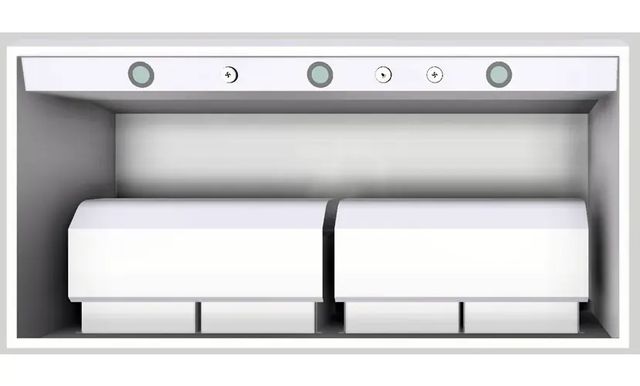 Vent-A-Hood® 48" White Wall Hood-2