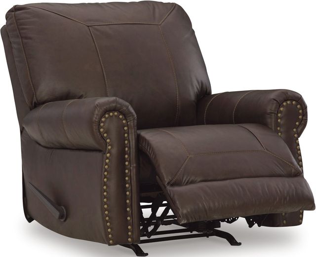 Signature Design by Ashley® Colleton Dark Brown Recliner-2