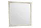 Monarch Specialties Inc. Bleached Oak Wall Mirror-0