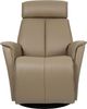 Fjords® Relax Venice Nougat Small Dual Motion Swivel Recliner-1