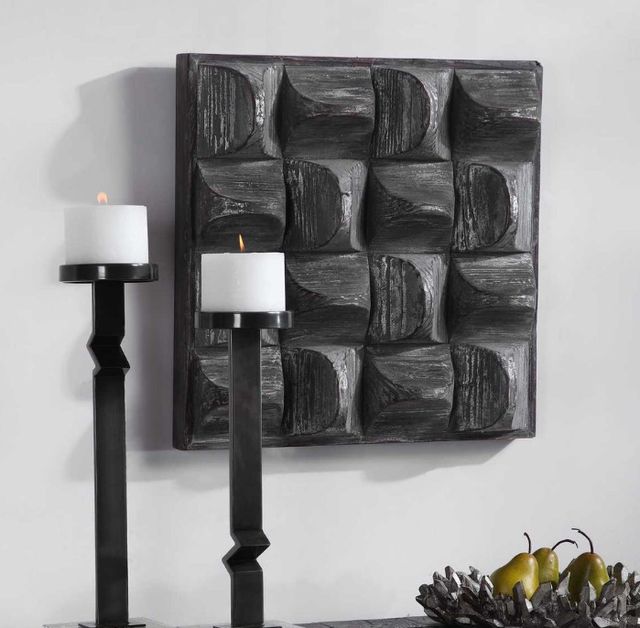 Uttermost® Pickford Gray Wall Decor-1