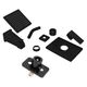ZLINE Palisades Matte Black Modern Shower System-4