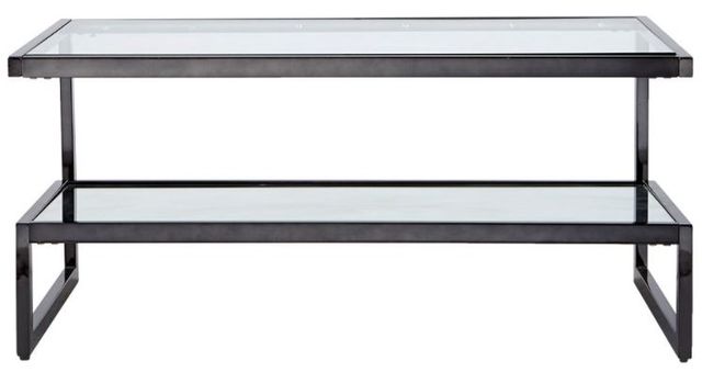 Olliix by Madison Park Signature Boyd Black King Coffee Table-0