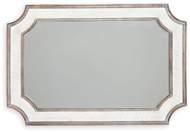 Signature Design by Ashley® Howston Antique White Accent Mirror-2