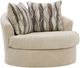 Signature Design by Ashley® Crespino Oatmeal Swivel Accent Chair-0