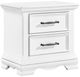 Homelegance® York White Nightstand-0