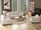 International Furniture Direct Natural Parota Ivory 68" Loveseat-1