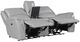 Steve Silver Co. Alexandria 3-Piece Stone Leather Power Reclining Console Loveseat-1