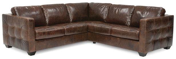 Palliser® Furniture Barrett 2-Piece Brown Sectional-0