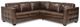 Palliser® Furniture Barrett 2-Piece Brown Sectional-0