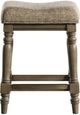 Intercon Balboa Park Brown/Roasted Oak Backless Stool-2