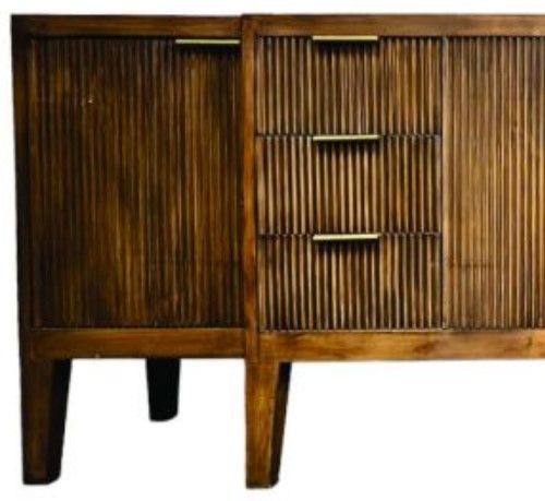 Million Dollar Rustic Sugar Brown Breakfront Console-2