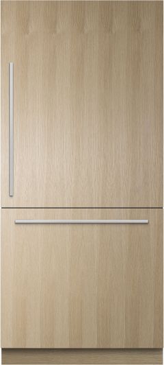 Fisher & Paykel Series 7 36 in. 16.8 Cu. Ft. Panel Ready Built In Bottom Freezer Refrigerator