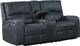 Titus Furniture Midnight Blue Power Recliner Love Seat-0