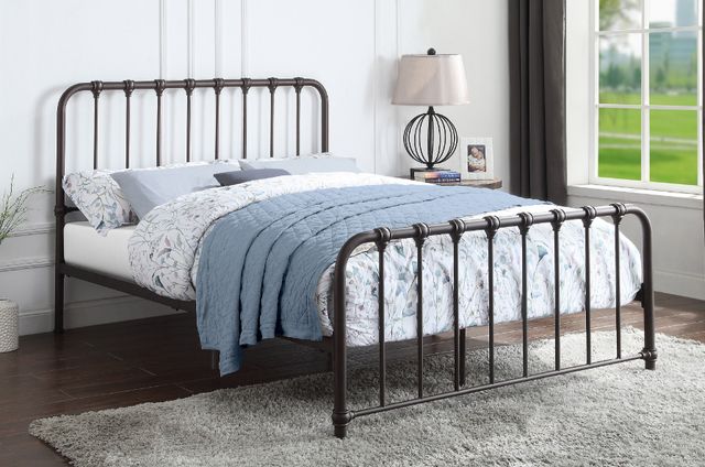 Homelegance® Bethany Dark Bronze Full Platform Bed-1