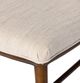Four Hands Beacon Almond/Hockney Linen Upholstered Dining Side Chair-4