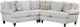 Fusion Furniture Duragon Pewter 3-Piece Gray L-Shape Sectional-0