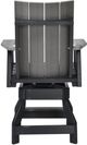 Nature's Best Furniture Customizable Contemporary Polyethylene Outdoor Swivel Counter Chair-4