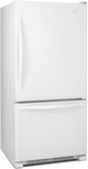 Réfrigérateur à congélateur inférieur de 30 po Whirlpool® de 18.7 pi³ - Blanc *J324-2