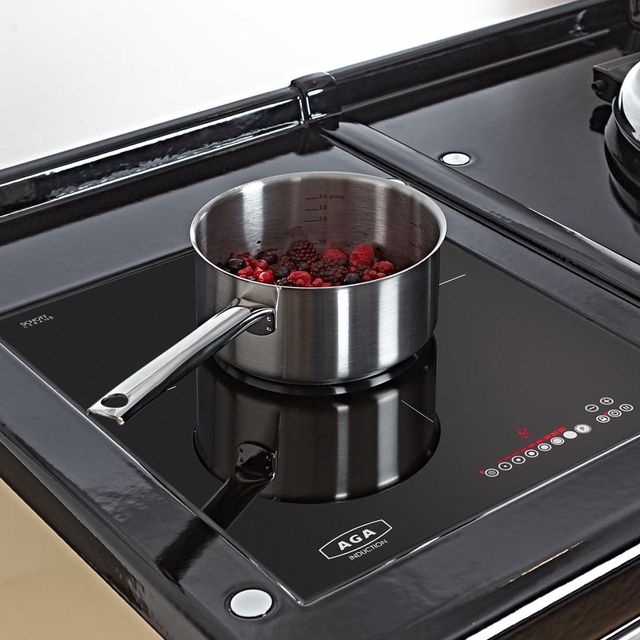 AGA 20" Dark Blue Induction Hotcupboard-1