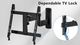 ErgoAV™ Black Full Motion TV Wall Mount-4