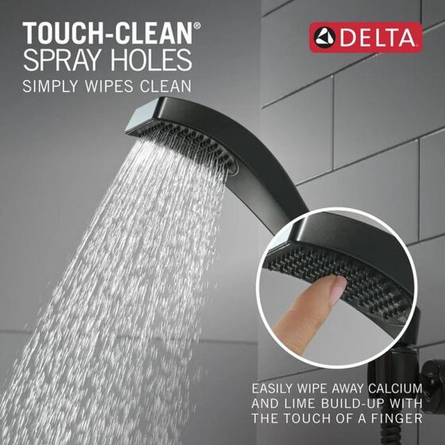 Delta Dryden® Matte Black Roman Tub Hand Shower-4