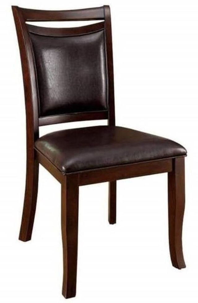 Furniture of America® Woodside 7-Piece Dark Cherry Dining Set-3