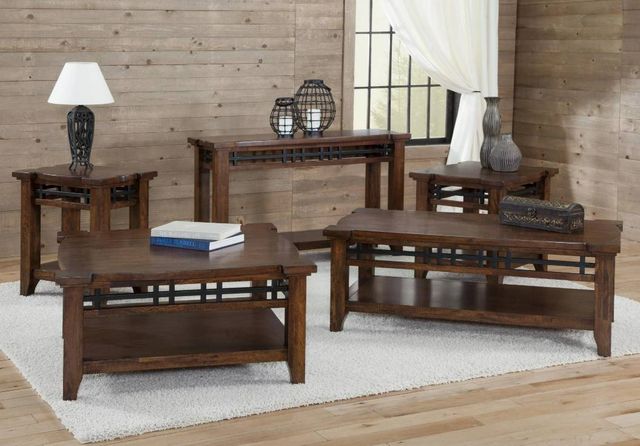 Napa Furniture Design Whistler Retreat Brown Cocktail Table-1