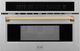 ZLINE Autograph Edition 1.6 Cu. Ft. Stainless Steel Electric Speed Oven-0
