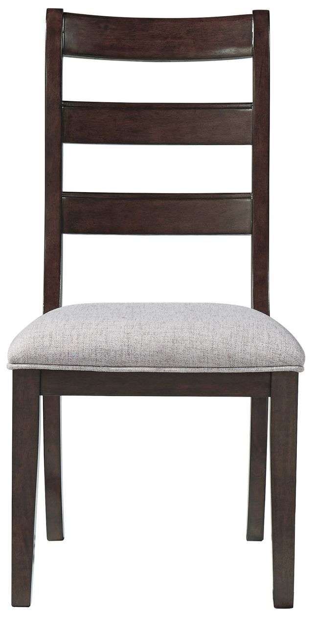 Signature Design by Ashley® Adinton Reddish Brown Upholstered Dining Side Chair-1