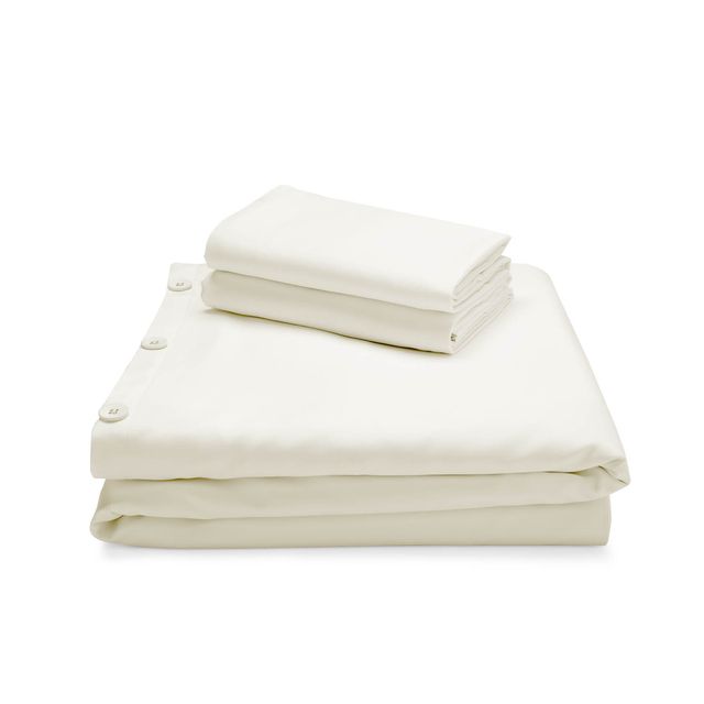 Malouf® Woven Rayon From Bamboo Driftwood King Duvet Set-3
