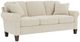 Flexsteel® Moxy White Shell Sofa with Curved Sock Arms-0