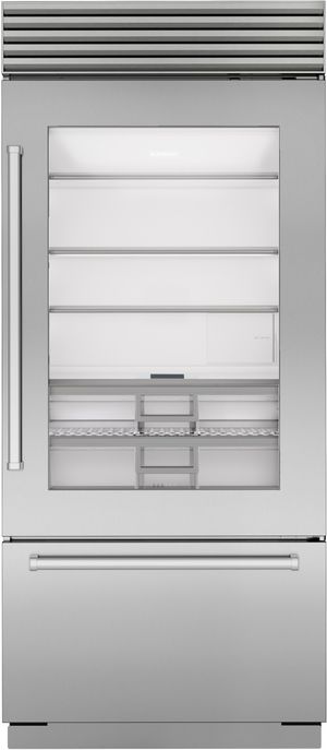Sub-Zero Classic Series 36 inch 20.8 Cu. Ft. Stainless Steel Built-In Bottom-Freezer Refrigerator