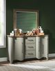 Legacy Classic Vintage Market Barnwood Oak/Northern Moss 2-Door Chest-4