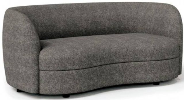 Furniture of America® Versoix Charcoal Gray Loveseat-0
