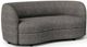 Furniture of America® Versoix Charcoal Gray Loveseat-0