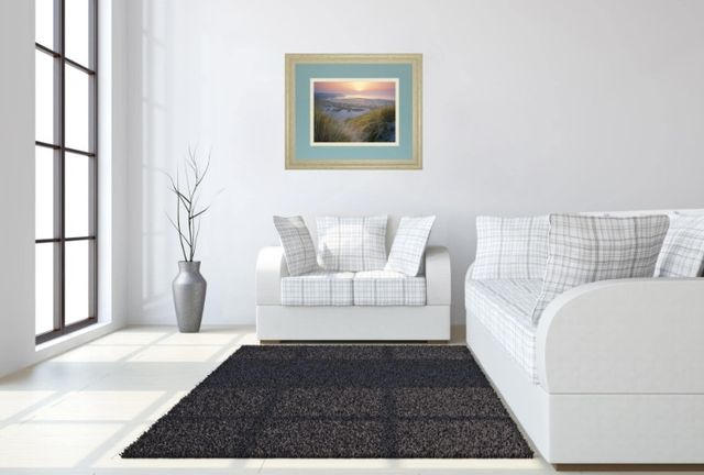Classy Living Joe Cornish Budle, Misty Sunset 34" Wall Art-1