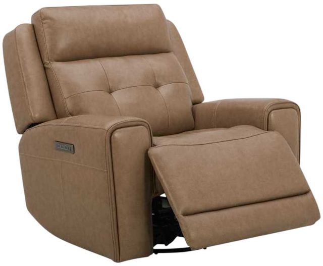 Liberty Furniture Carrington York Sand Leather Power Recliner-1