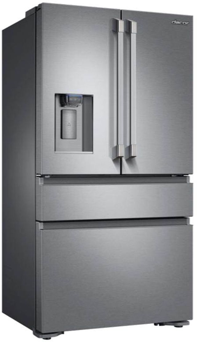 Dacor® Professional 22.6 Cu. Ft. Counter Depth French Door Refrigerator-Stainless Steel-1
