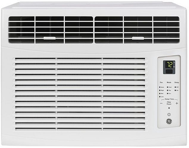 GE® 6,000 BTU White Electronic Window Mount Air Conditioner-0