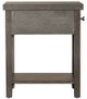Liberty Furniture Modern Farmhouse Dusty Charcoal Side Table-3