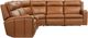 Flexsteel® Wyatt 6-Piece Canyon Power Reclining Sectional with Power Headrest and Lumbar-3