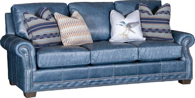 Mayo Customizable 5587L Leather Sofa-1