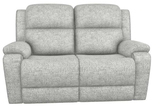 La-Z-Boy® Dorian Steel Power Reclining Loveseat with Headrest and Lumbar-1
