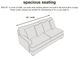 Signature Design by Ashley® Lonoke Gunmetal Sofa-4