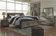 Benchcraft® Derekson 4-Piece Multi Gray King Panel Bedroom Set-5