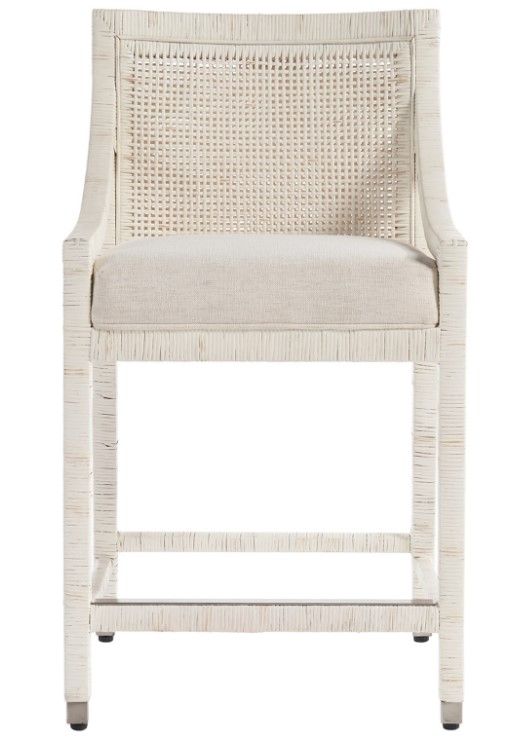 Universal Explore Home™ Weekender Coastal Living Home Longboat Nomad Snow-White Counter Stool-2