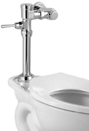 American Standard Madera White 15" Toilet System with Manual Piston Flush Valve, 1.28 gpf/4.8 Lpf-1